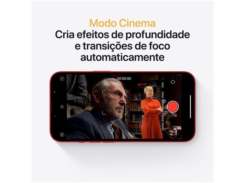 Apple iPhone 13 Mini 256GB PRODUCT(RED) Tela 5,4” - 12MP iOS